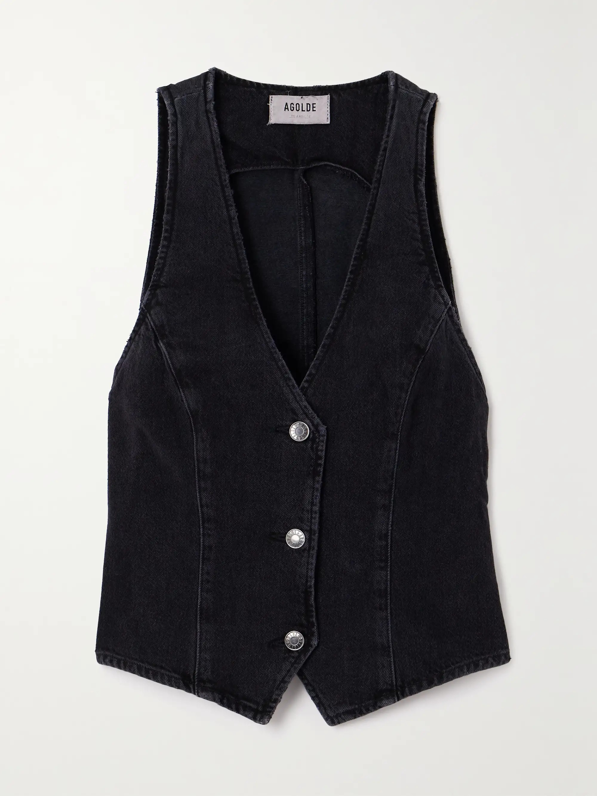 Heller denim vest | NET-A-PORTER (US)