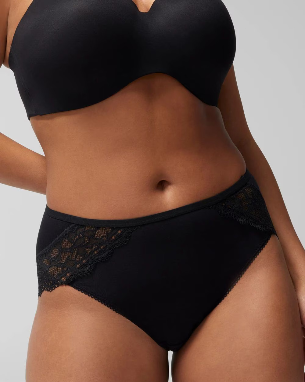 High-Leg Panty with Enchanting Lace | Soma | SOMA