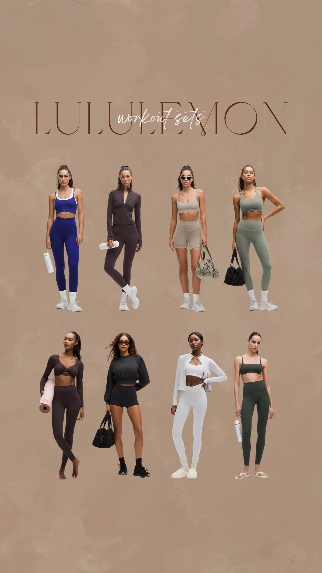 Lululemon workout sets !! 

 #LTKfitnessgoals #LTKselfcare #LTKActive