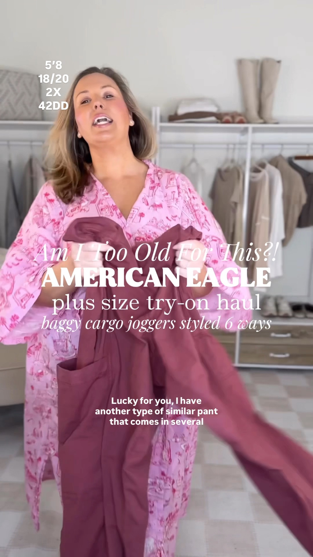 In loooove with these pants that aren’t jeans that aren’t  leggings!! 😜 Styling them 6 ways here! I wear a size XXL or a 20 in everything you see here, except for the Ash Graham tank I’m in a 1X! 

American Eagle aerie finds on plus size curvy belly friendly size 18/20/2X

#LTKMidsize #LTKPlusSize #LTKSaleAlert