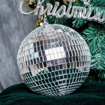 Efavormart 4 PCS 6 Groovy Glass Mirror Disco Ball Party Decoration for Wedding Event Birthday Party | Walmart (US)