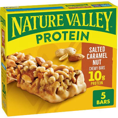Nature Valley Protein Salted Caramel 7.1oz/5ct | Target