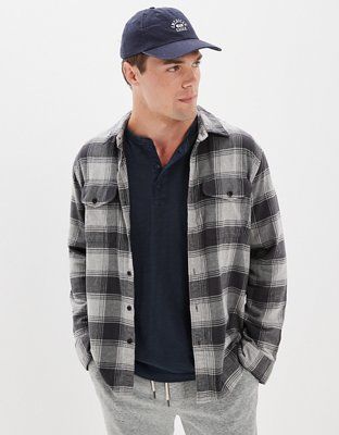 AE Super Soft Flannel Shirt | American Eagle Outfitters (US & CA)