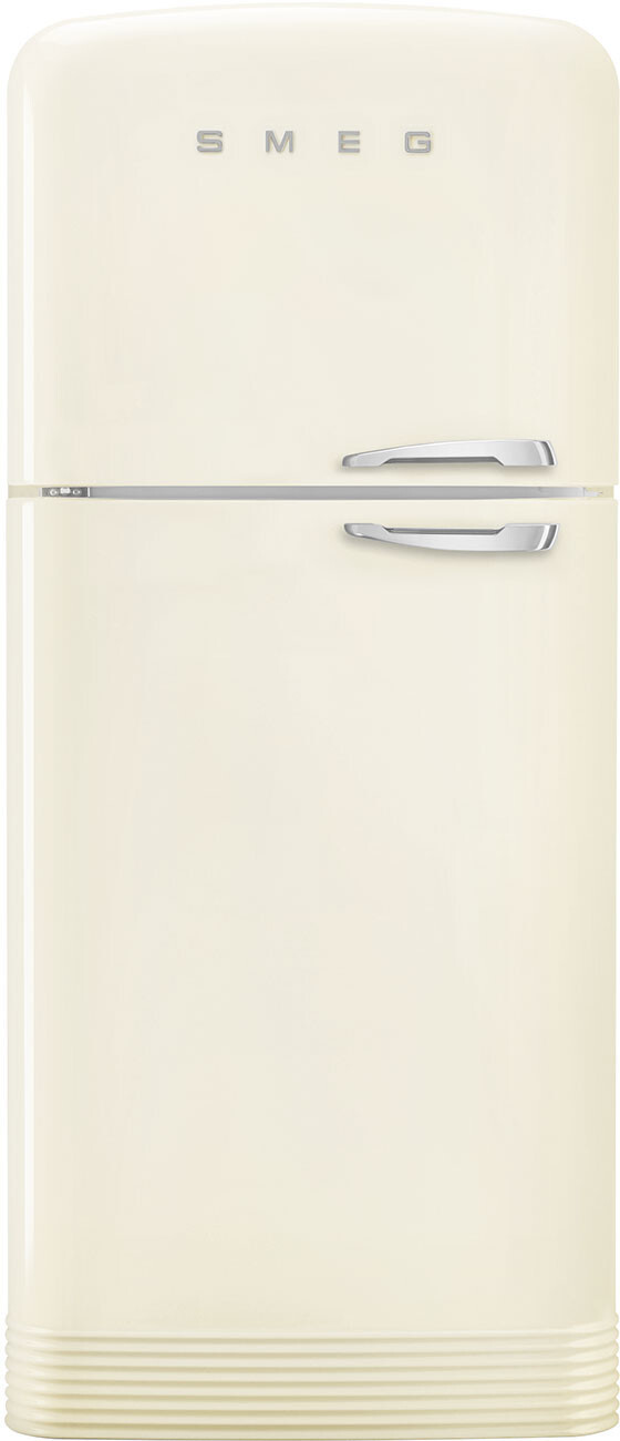 Smeg 32 Inch 50's Retro Design 32" Top Freezer Refrigerator FAB50ULCR3 | AJ Madison