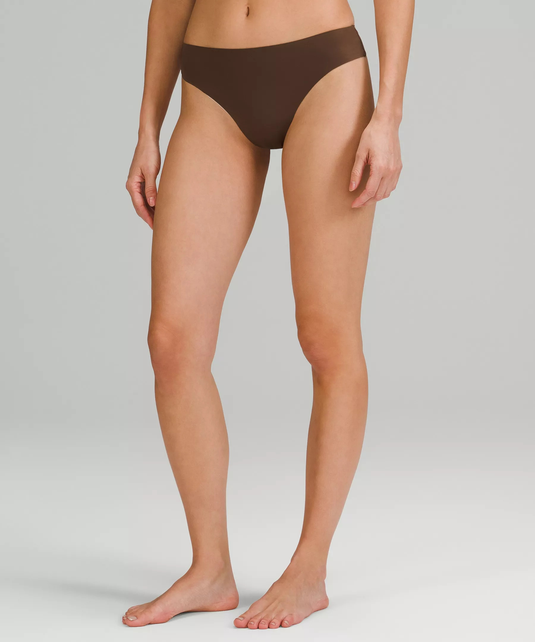 InvisiWear Mid-Rise Thong Underwear | Lululemon (US)