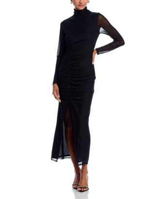 AQUA Mock Neck Dress - Exclusive   | Bloomingdale's Women | Bloomingdale's (US)