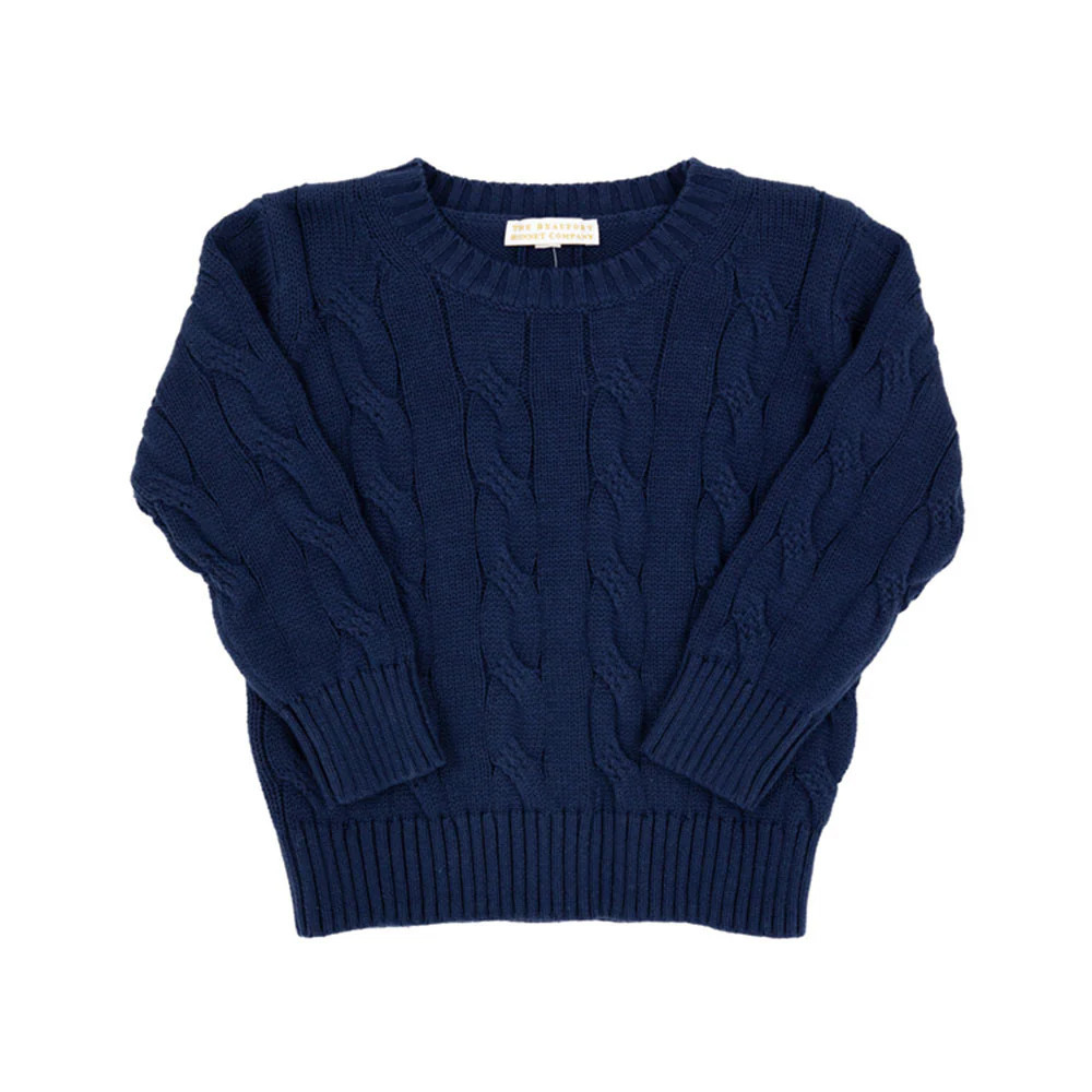 Crawford Crewneck (Unisex) - Nantucket Navy | The Beaufort Bonnet Company