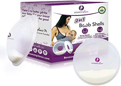 Breast Shell & Milk Catcher for Breastfeeding Relief (2 in 1) Protect Cracked, Sore, Engorged Nipple | Amazon (US)