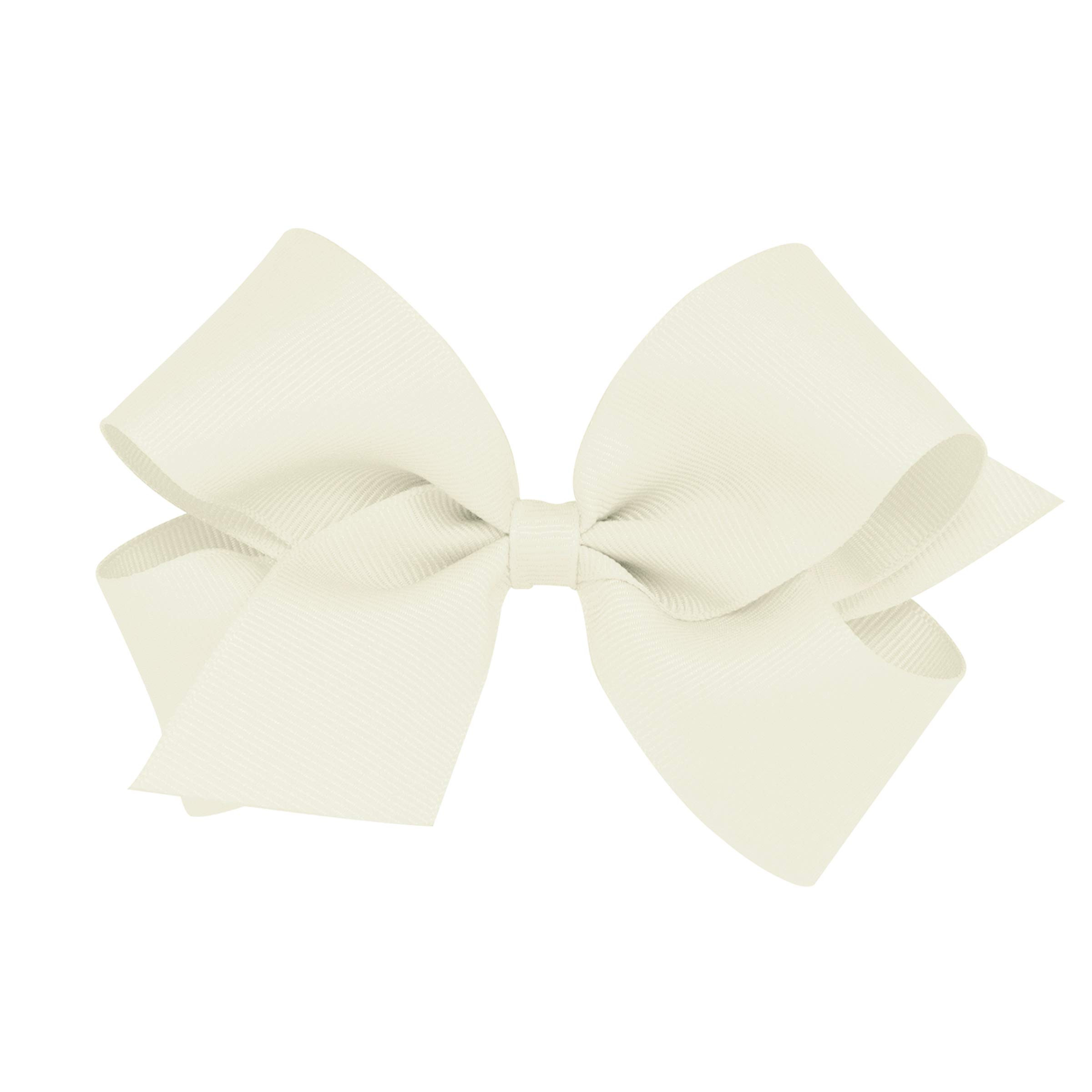 Wee Ones Girls' Plain Wrap Classic Grosgrain Hair Bows on a WeeStay No-Slip Hair Clip, Handmade, ... | Amazon (US)