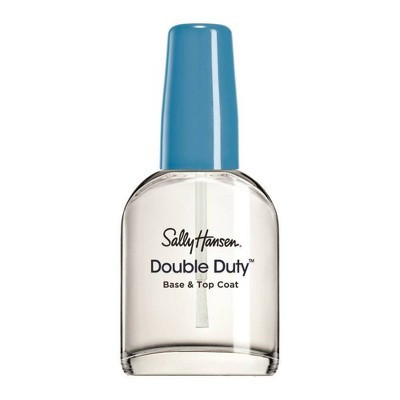 Sally Hansen Nail Treatment  45109 Double Duty Base & Top Coat - 0.45 fl oz | Target