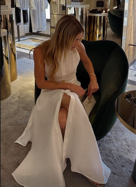 White dress I wore in Rome 🤍

#LTKTravel