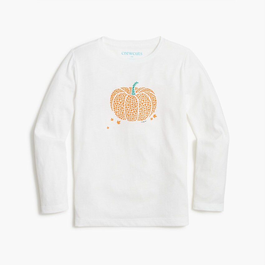Girls' pumpkin graphic tee | J.Crew Factory