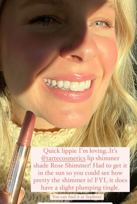 Love this lippie! Shade Rose Shimmer!

#LTKbeauty #LTKfindsunder50 #LTKxSephora