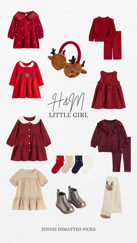 H&M, holiday, Christmas, reindeer. Santa, red, gold, bow socks, bottles, toddler girl, little girl, style picks 

#LTKfindsunder100 #LTKHoliday #LTKkids