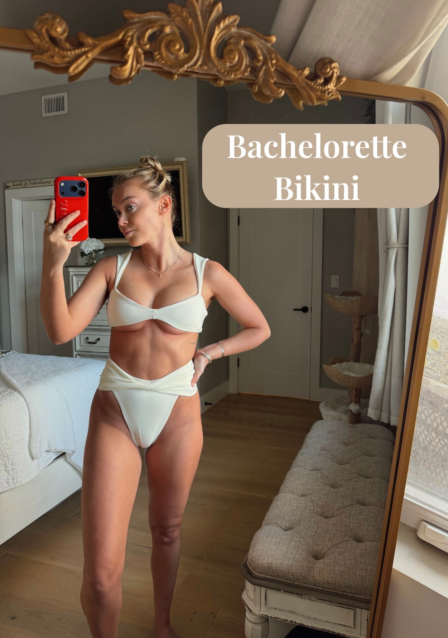 The chicest bachelorette bikini 🤍✨
Wearing Agua Bendita from Revolve ~ I’m obsessed with the knotted high-waisted bottoms and structured top. So flattering and I get endless compliments every time I wear it.

Linking this and my other favorite chic Revolve swimsuits and cover ups for bridal trips, bachelorettes, and luxury beach vacations

#LTKootd #LTKSwim #LTKTravel