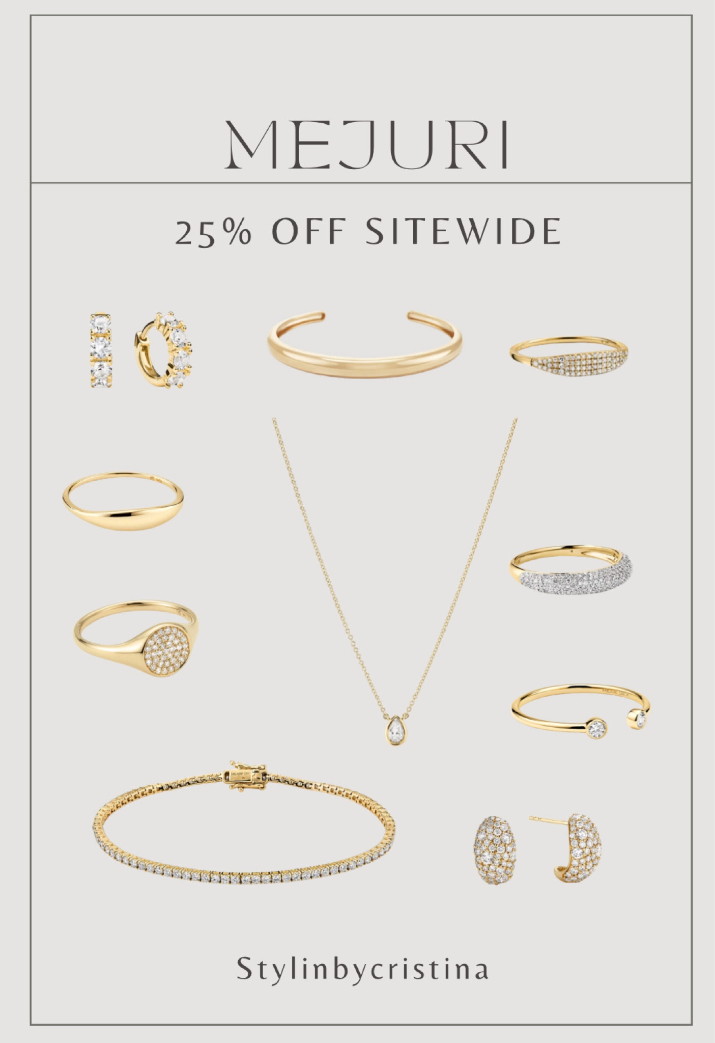 Mejuri Black Friday sale! 25% off sitewide 

#LTKCyberWeek #LTKSaleAlert #LTKGiftGuide