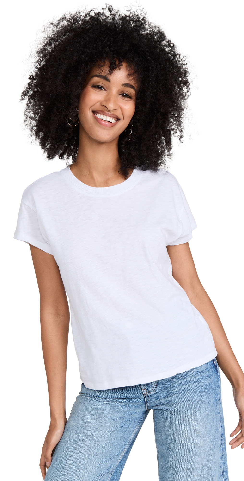 Z Supply Modern Slub Tee White S | Shopbop