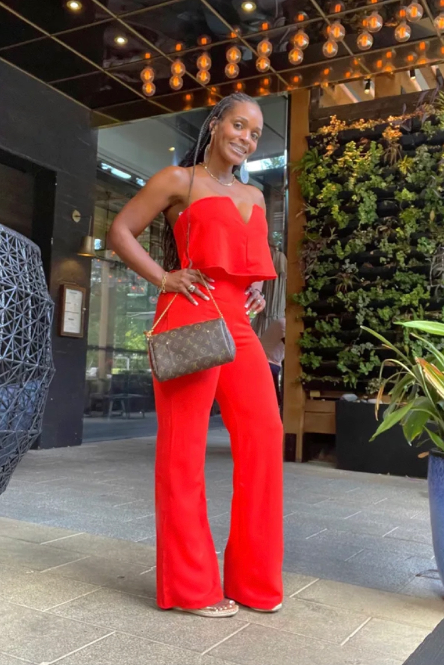 This red jumpsuit is perfect for a birthday dinner outfit, Valentine’s Day, or dinner with the girls. So hot! 

#LTKunder100