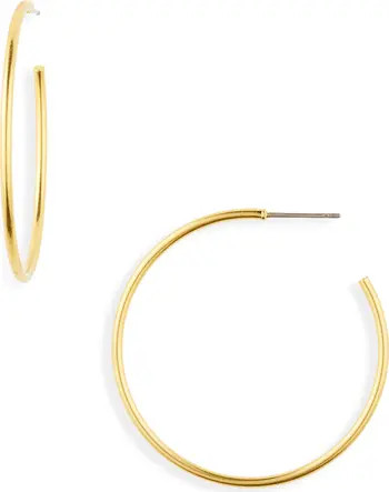 Madewell Medium Hoop Earrings | Nordstrom | Nordstrom