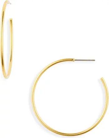 Madewell Medium Hoop Earrings | Nordstrom | Nordstrom
