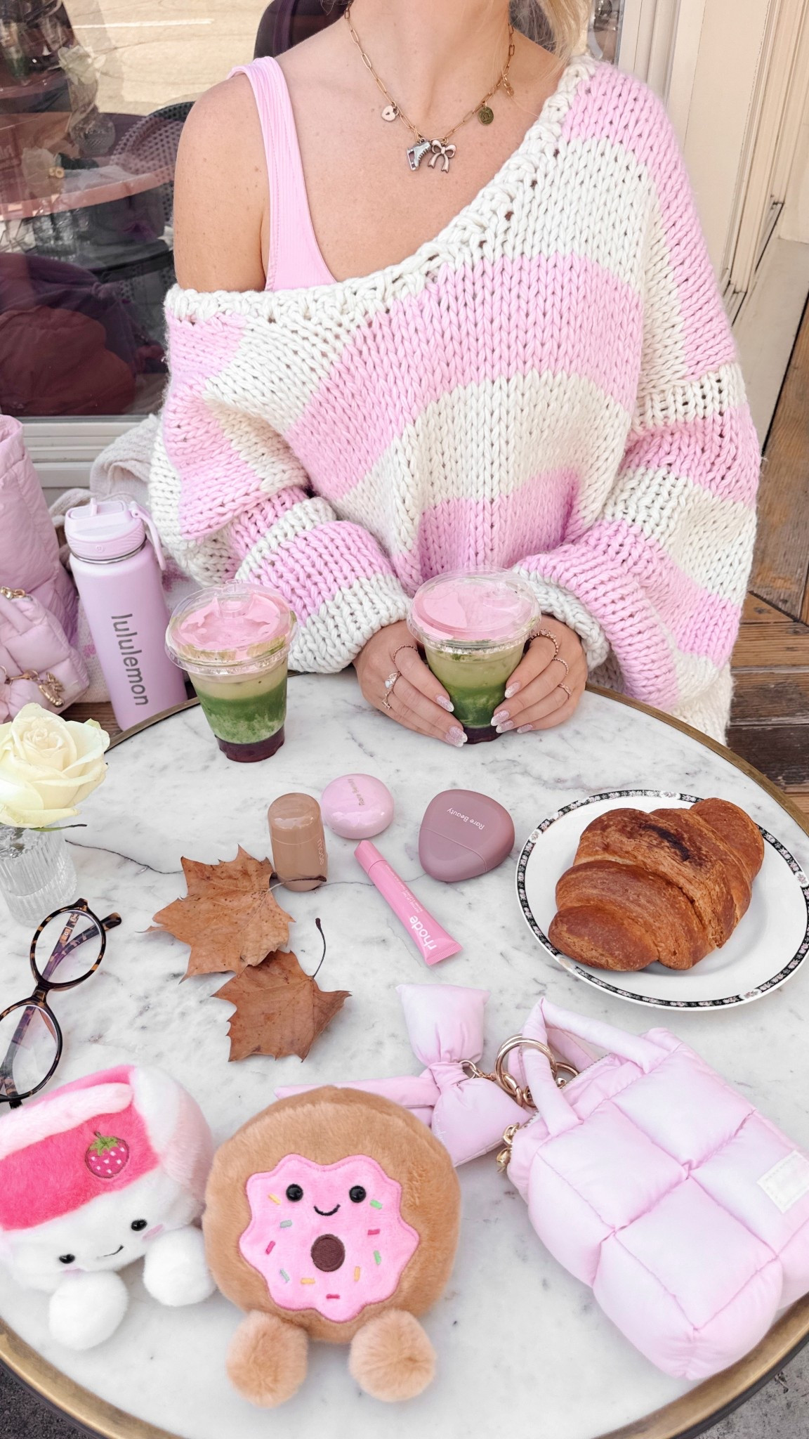 cute matcha dates are my love language 🍵🎀🍂✨ i recently got into matcha after being a coffee girlie only, and i’m obsesseddd! are you team coffee or team matcha? ☕️🩷

🍵☕️🍂🎀🩷

#matchagirl #matchalover #matchalatte #matchadate #matchavibes #matchatime #cozydrinks #fallvibes #plantsandcoffee #beginningboutique #cozygirlera #latteaesthetic #matchaaesthetic #selfcaremoment #pinterestinspiration #pinterestgirls #pinterestinspo 

#LTKStyleTip #LTKPetite #LTKSeasonal