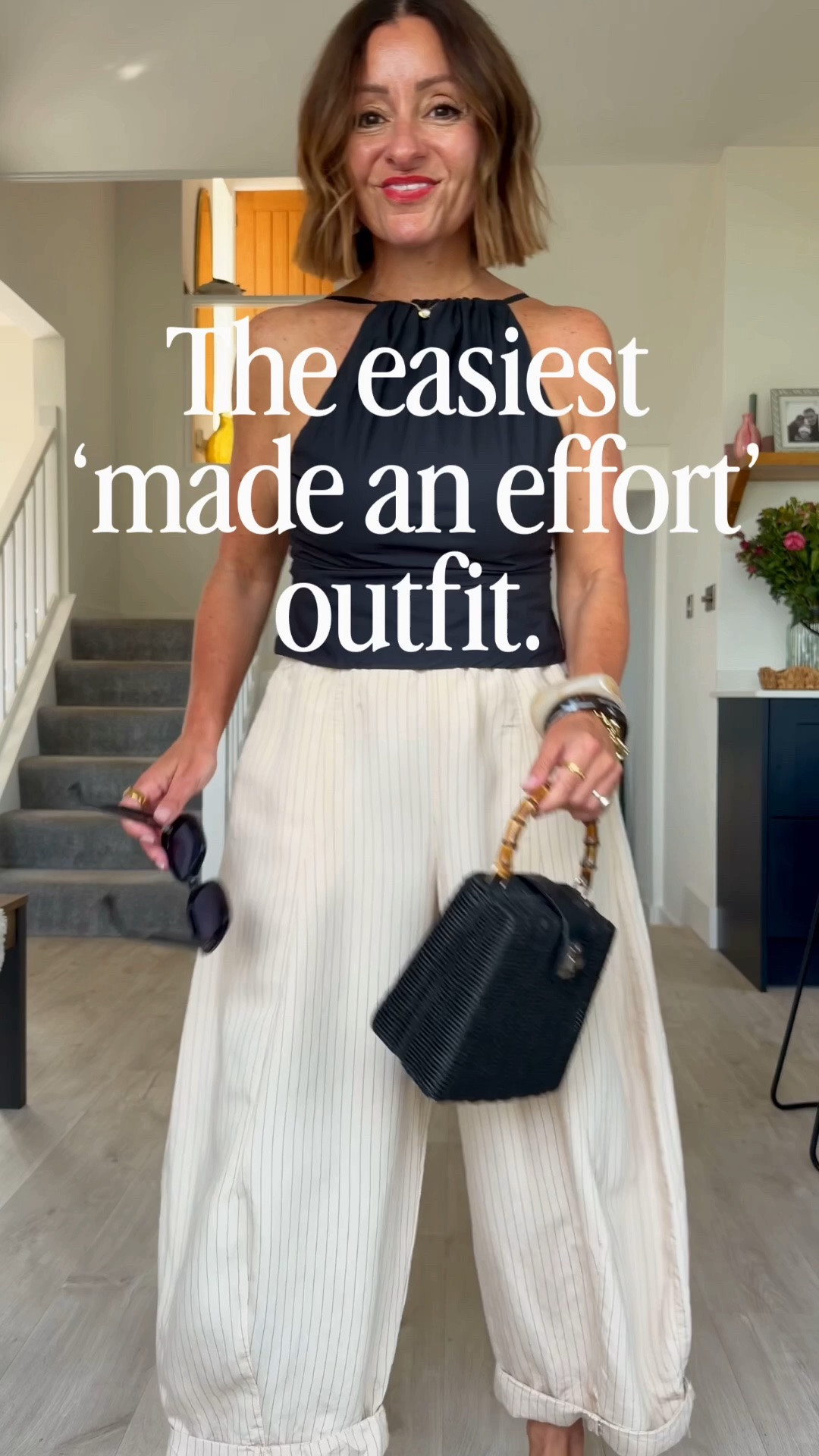 This has to be all of my favourite items all in one outfit.

I’m wearing my usual size in the top and trousers (xs). 

Bag and sandals are old but linked similar

#LTKuk #LTKsummer #LTKpetite
