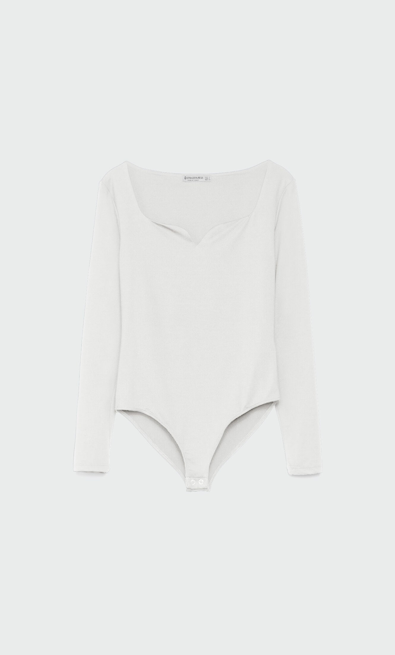 Body à décolleté cœur - Mode femme | Stradivarius France | Stradivarius (FR)