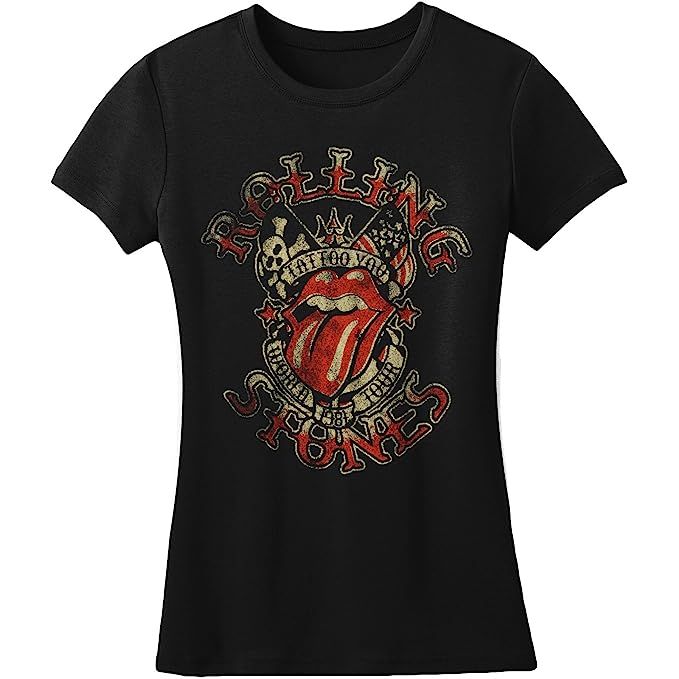 Rolling Stones Tattoo You Tour Black Youth T-Shirt | Amazon (US)