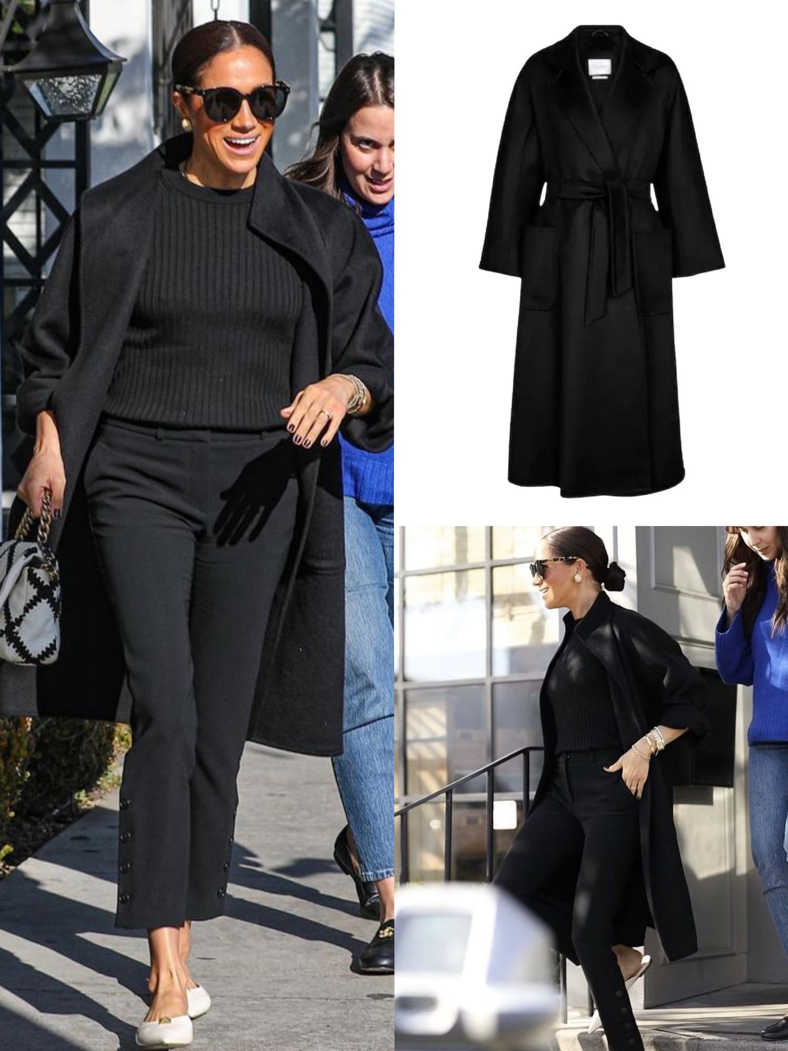 Meghan Markle  wearing max mara Lilia coat #wrap #wool #casual #streetwear #fashionista #michaelkors

#LTKstyletip
