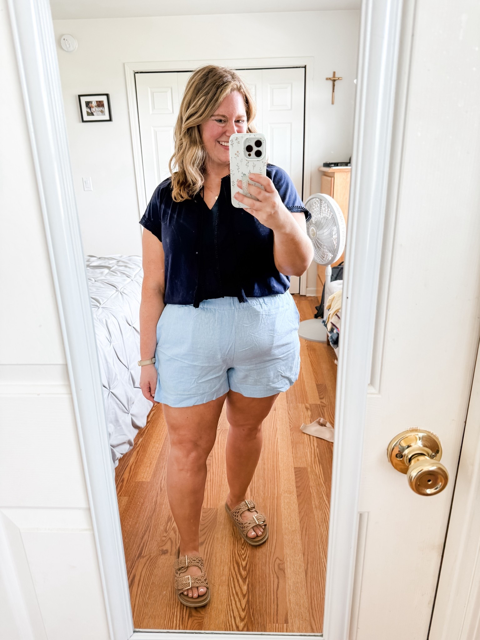 My linen shorts are older so linking paired that are available now.  Also love this tee from Lane Bryant with the sleeve and tassel detail  

#LTKSeasonal #LTKFindsUnder50 #LTKMidsize