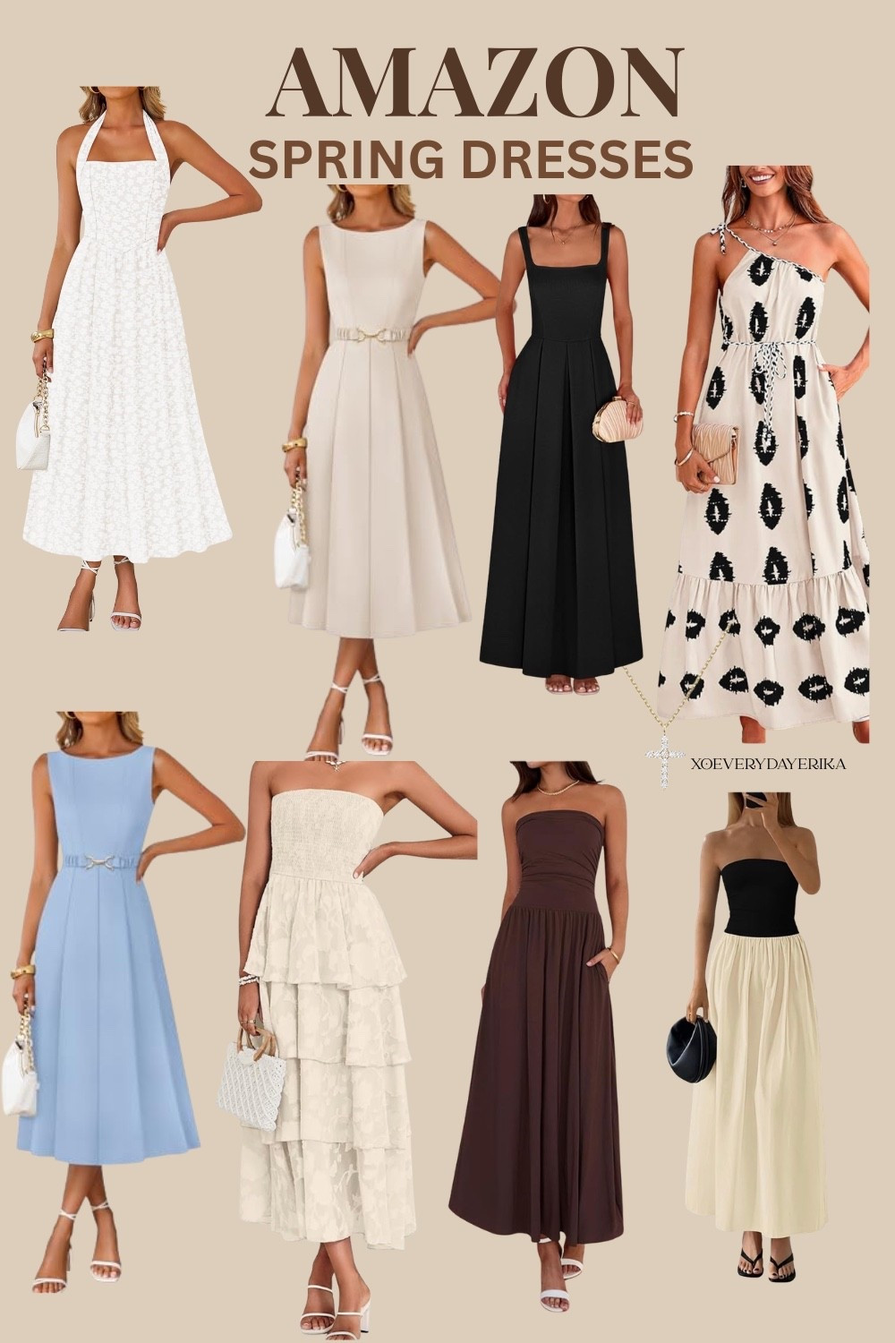 Amazon Spring Dresses 

Check out these Amazon summer resort outfits! You'll look chic and feel comfortable all day long. #summerfashion #beachoutfit #resortwear Summer looks #summeroutfit #summerdress #beachwear

#LTKTravel #LTKSwim #LTKSeasonal