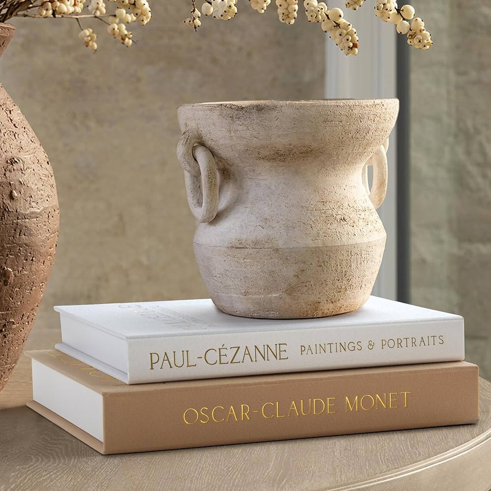 Aesthetic Decorative Books - Coffee Table Books Decor - Faux Decor Book Storage Box for Decoratio... | Amazon (US)