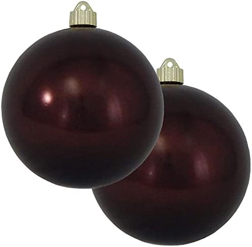 Christmas By Krebs 6" (150mm) Ornament, [2 Pieces], Commercial Grade Indoor and Outdoor Shatterpr... | Amazon (US)