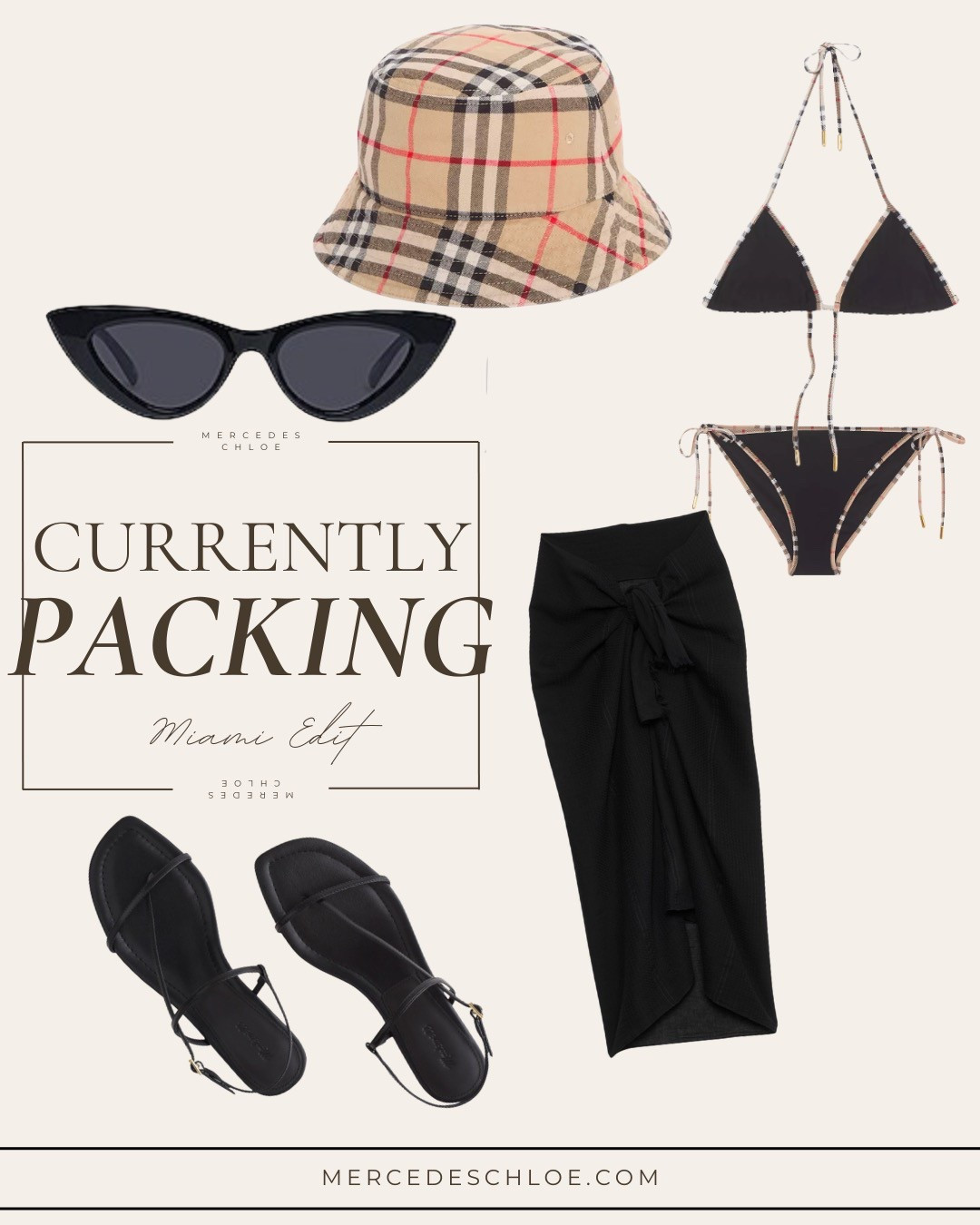Loving these Burberry pieces perfect for Miami next week! What are your go-to must haves when packing for vacation? 

#LTKSwim #LTKWatchNow #LTKSeasonal