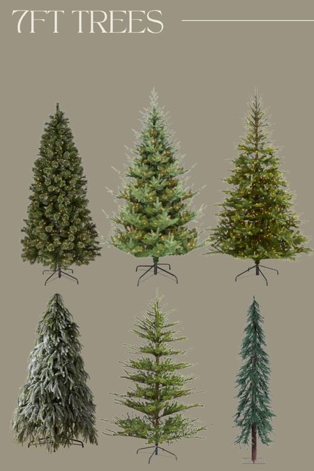 Our favorite seven foot Christmas trees 

#LTKSeasonal #LTKHoliday