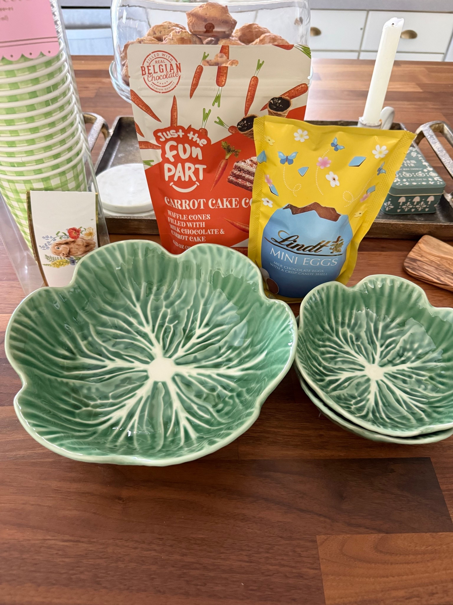 Started some Easter entertaining shopping at @Marshalls today. Need to go back and get more of the cabbage bowls! (Couldn’t find a link for them from Marshall’s but linked some others.) These travel cups will be perfect for guests to leave with a coffee or tea for the road. 


Spring hosting, entertaining, Easter decor, Easter candy, Easter tabletop, cabbage dish ware 

#LTKHome #LTKSeasonal