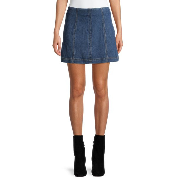 No Boundaries Juniors' Paneled Skirt | Walmart (US)