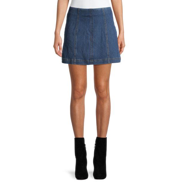 No Boundaries Juniors' Paneled Skirt | Walmart (US)