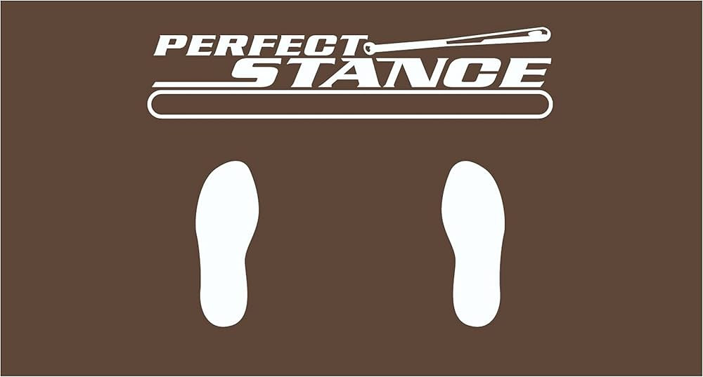 Davison T Ball, Baseball and Softball Batter Stance Training Mat. Place Aid with Toes Facing Home... | Amazon (US)