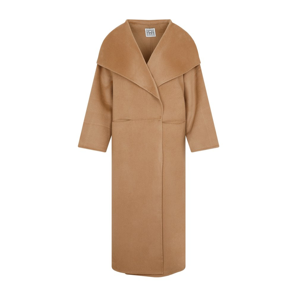 Totême Oversized Draped Coat | Cettire Global