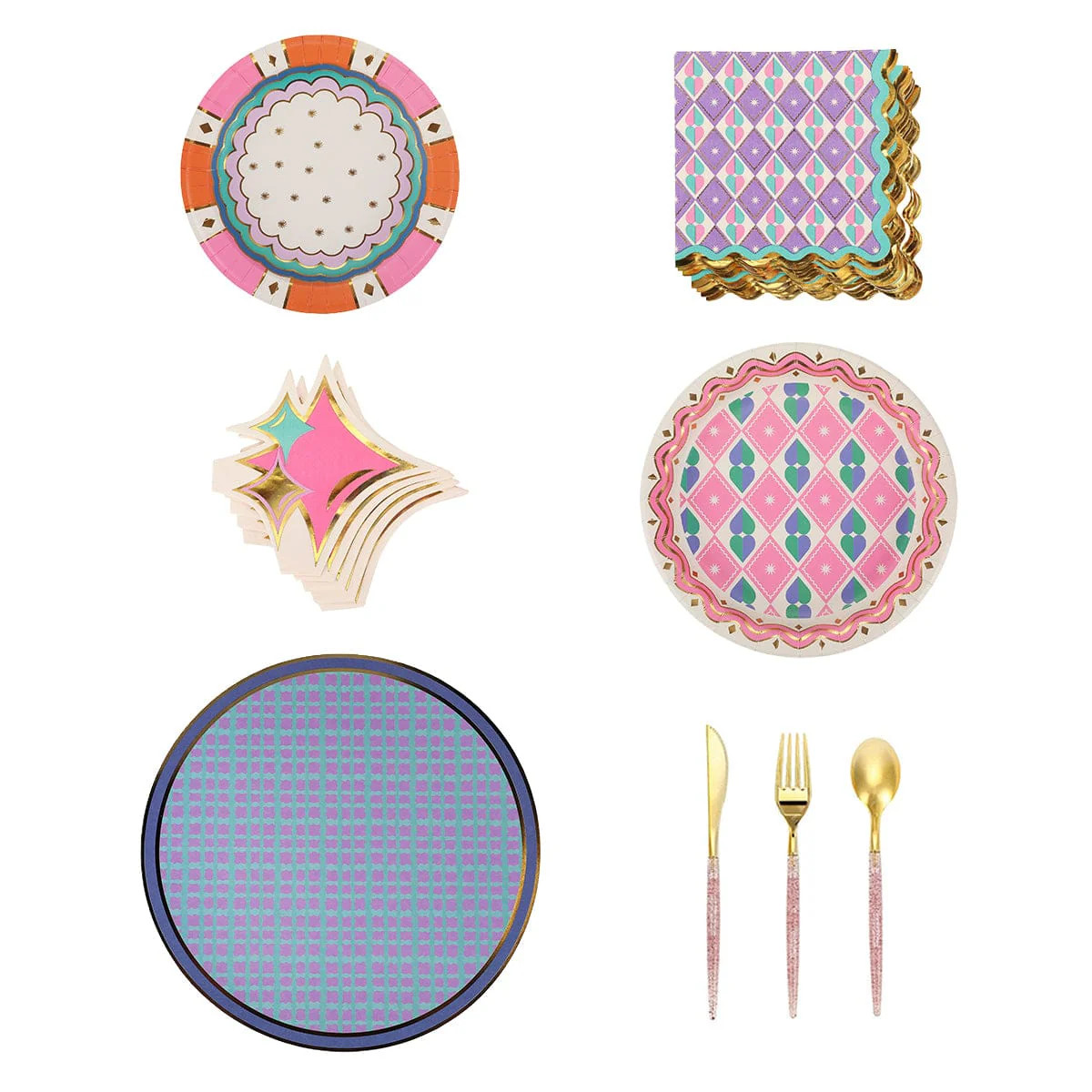 Circus Soirée Tableware Party Kit | Packed Party