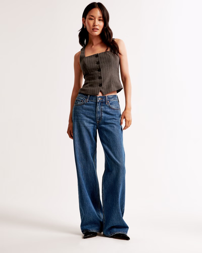 Low Rise Ultra Loose Jean | Abercrombie & Fitch (US)