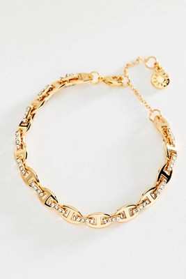 BaubleBar Thalia Crystal Link Bracelet | Anthropologie (US)