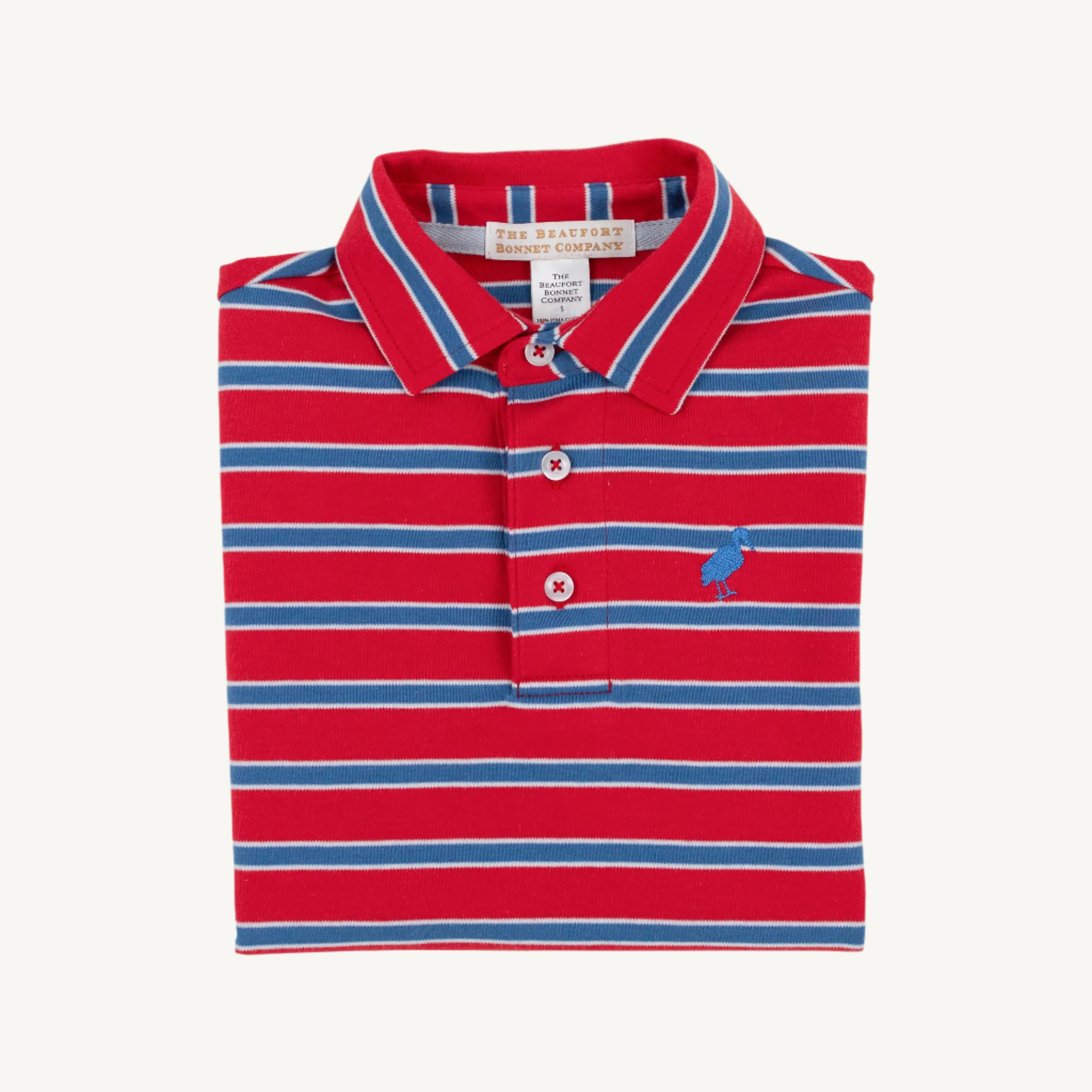 Prim & Proper Polo & Onesie - Richmond Red, Wood Boat Blue, & Buckhead | The Beaufort Bonnet Company