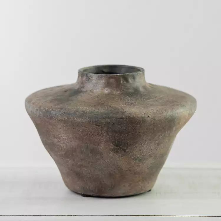 Modern Gray Terracotta Vase | Kirkland's Home