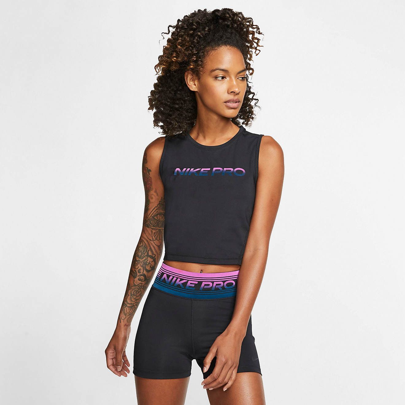 Nike Women's Nike Pro VNR EXCL Cropped Graphic Tank Top | Academy Sports + Outdoor Affiliate