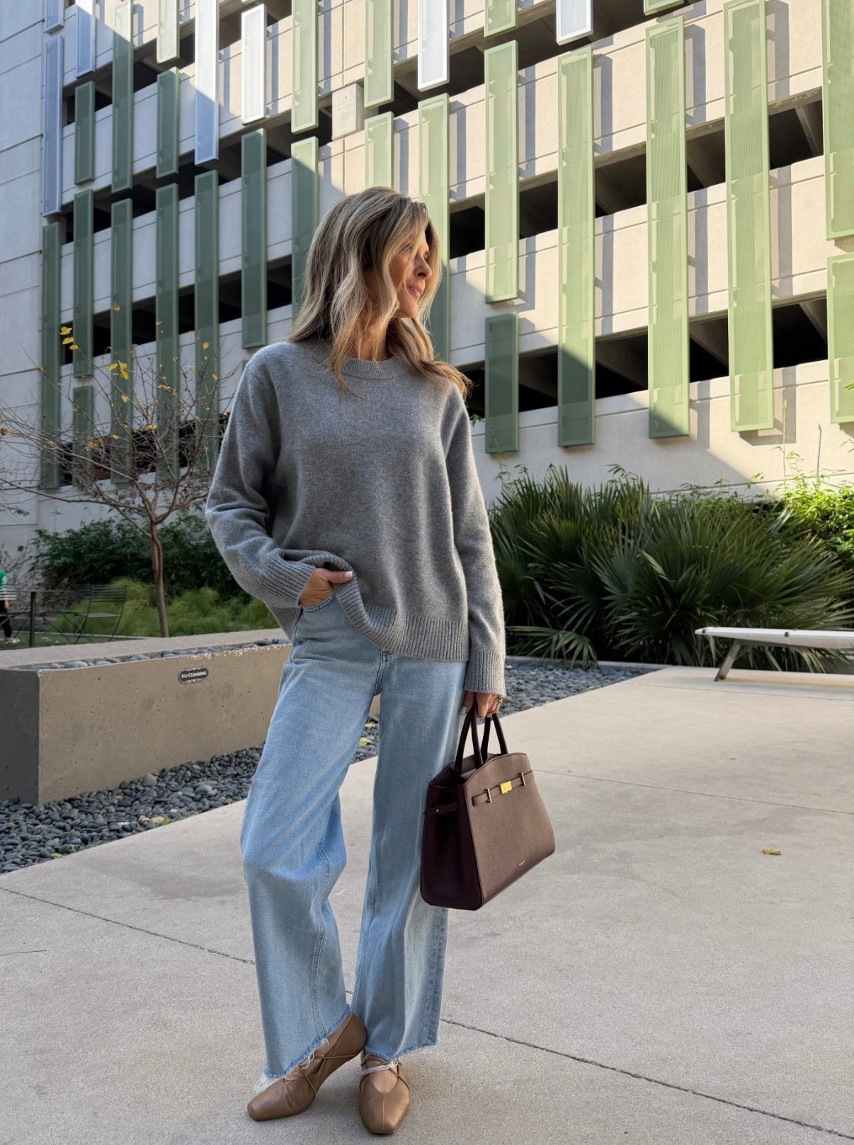 Casual look with a favorite sweater and jeans! 
Sweater sz S
Jeans TTS 
Long sleeve top sz S discount code LpxTc15
-Flats are with the hype! TTS
-Belt is 10/10!! 

#LTKOver40 #LTKootd #LTKSeasonal