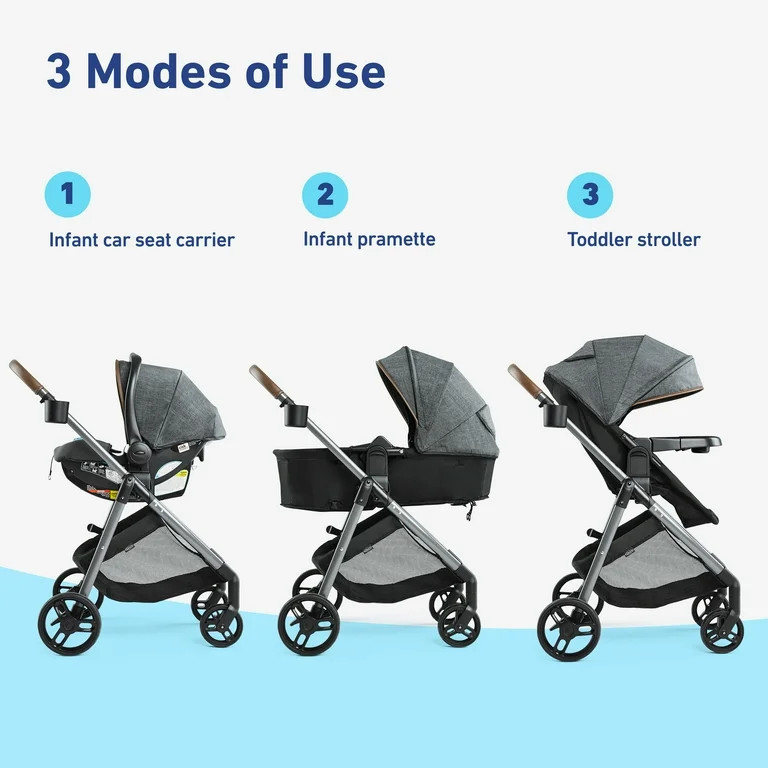 Graco Modes Trio Travel System, Hemlock, Unisex, 32.41 lbs | Walmart (US)