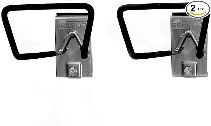 PROSLAT 13016 Hose/Cord Holder Designed for PVC Slatwall, 2-Pack, Steel, with Black | Amazon (US)