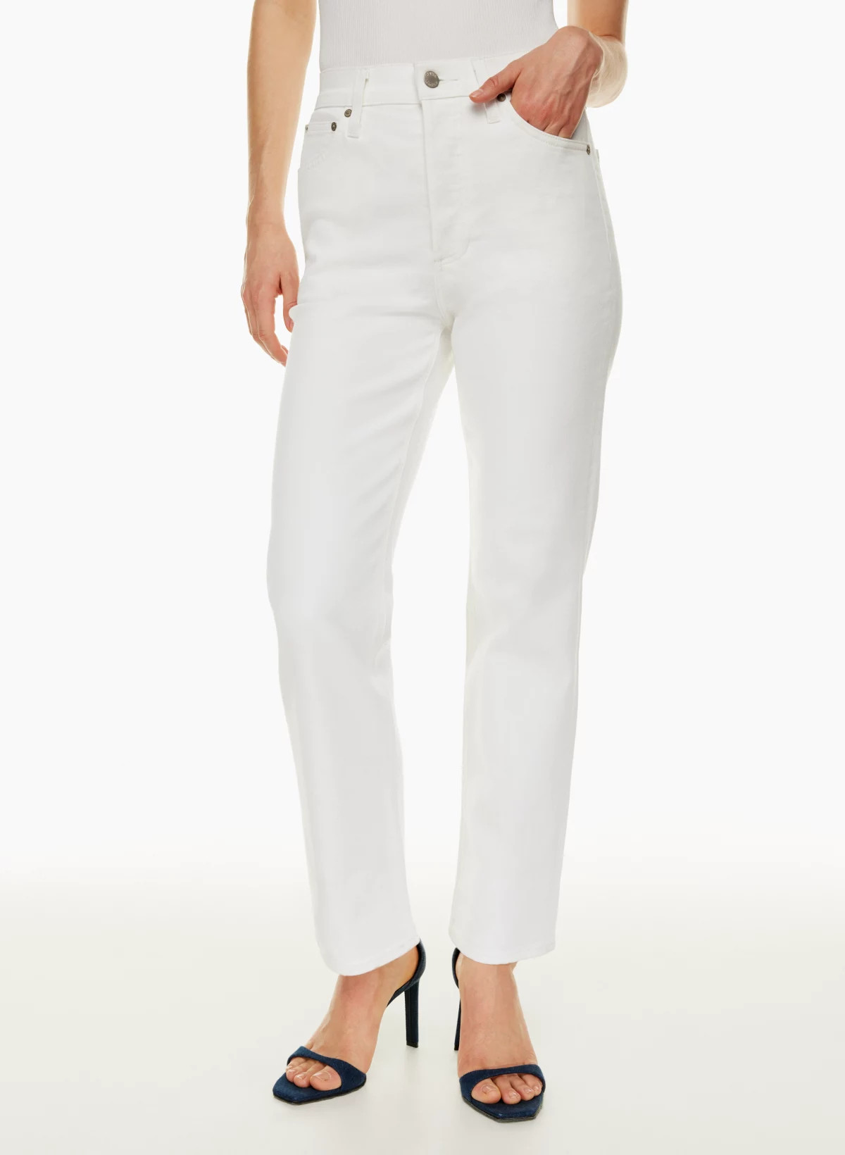 THE ARLO HI-RISE STRAIGHT JEAN | Aritzia